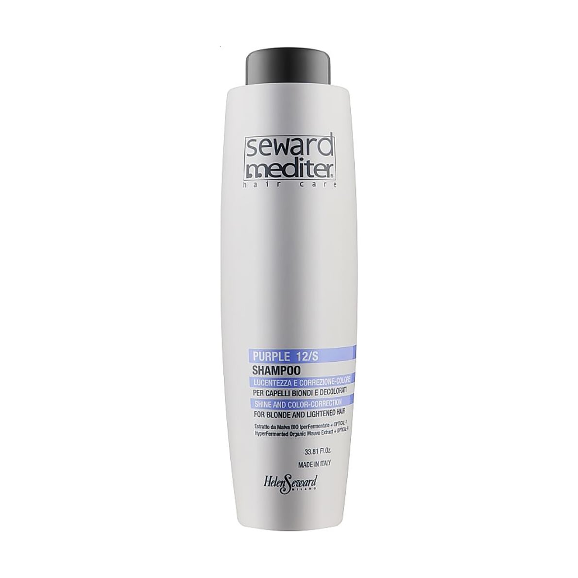 Шампунь Helen Seward Purple 12/S Shampoo Блиск та корекція кольору волосся, 1 л